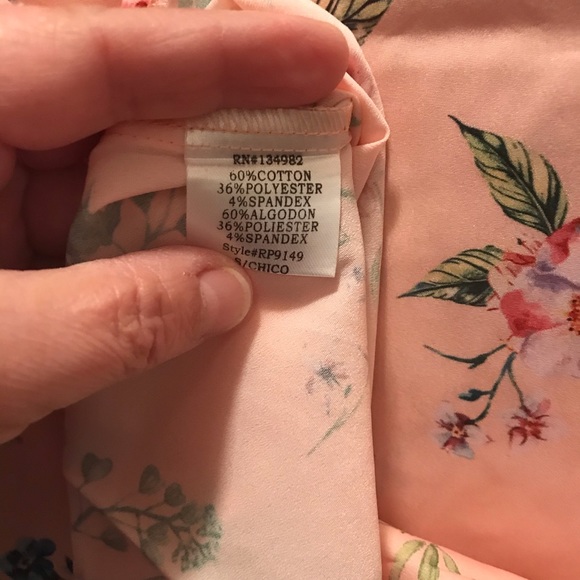 💐Spring Floral Ruffle Long Sleeve Top💐 - Picture 4 of 4